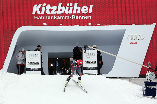 Bode Miller am Start zur Abfahrt 2014 (©Foto: AUDI AG)